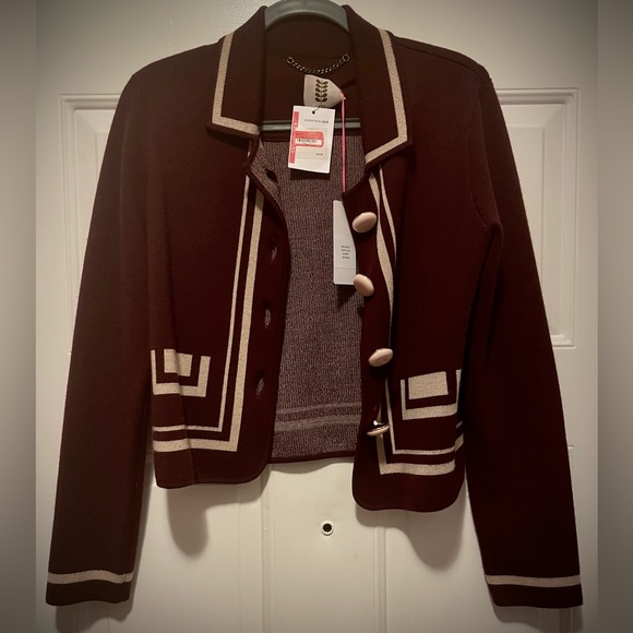 Retro wool cardigan - Picture 2 of 4